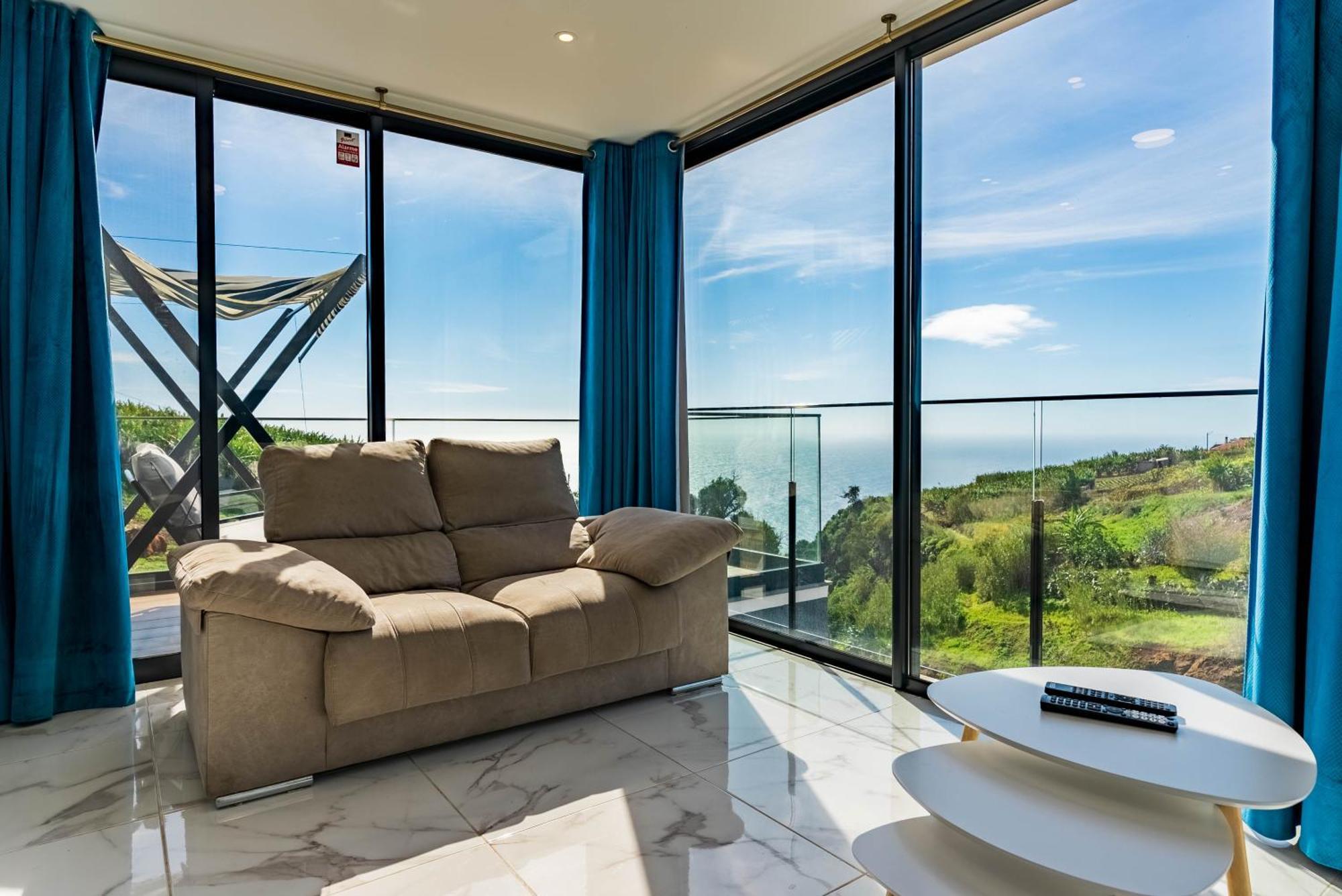 Casa Branca, Beautiful Sea View Apartment Estreito Da Calheta Ngoại thất bức ảnh