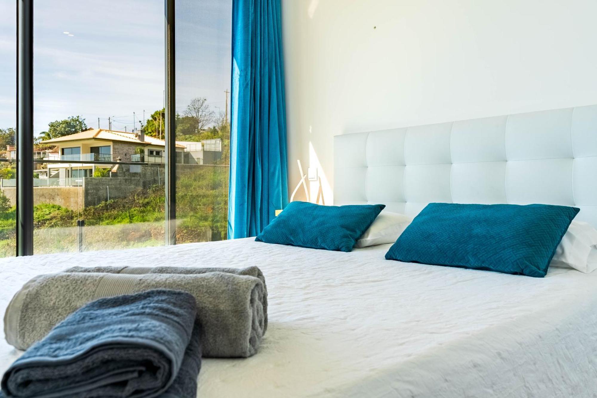 Casa Branca, Beautiful Sea View Apartment Estreito Da Calheta Ngoại thất bức ảnh