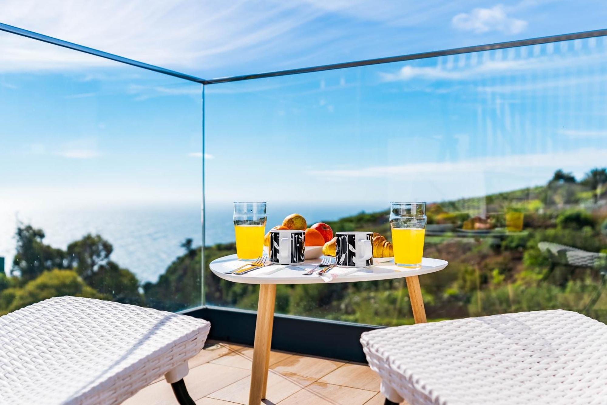 Casa Branca, Beautiful Sea View Apartment Estreito Da Calheta Ngoại thất bức ảnh